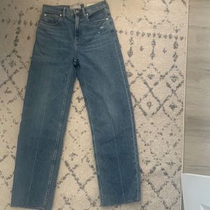 Everlane Way High Jeans (Distressed), size 26 Long